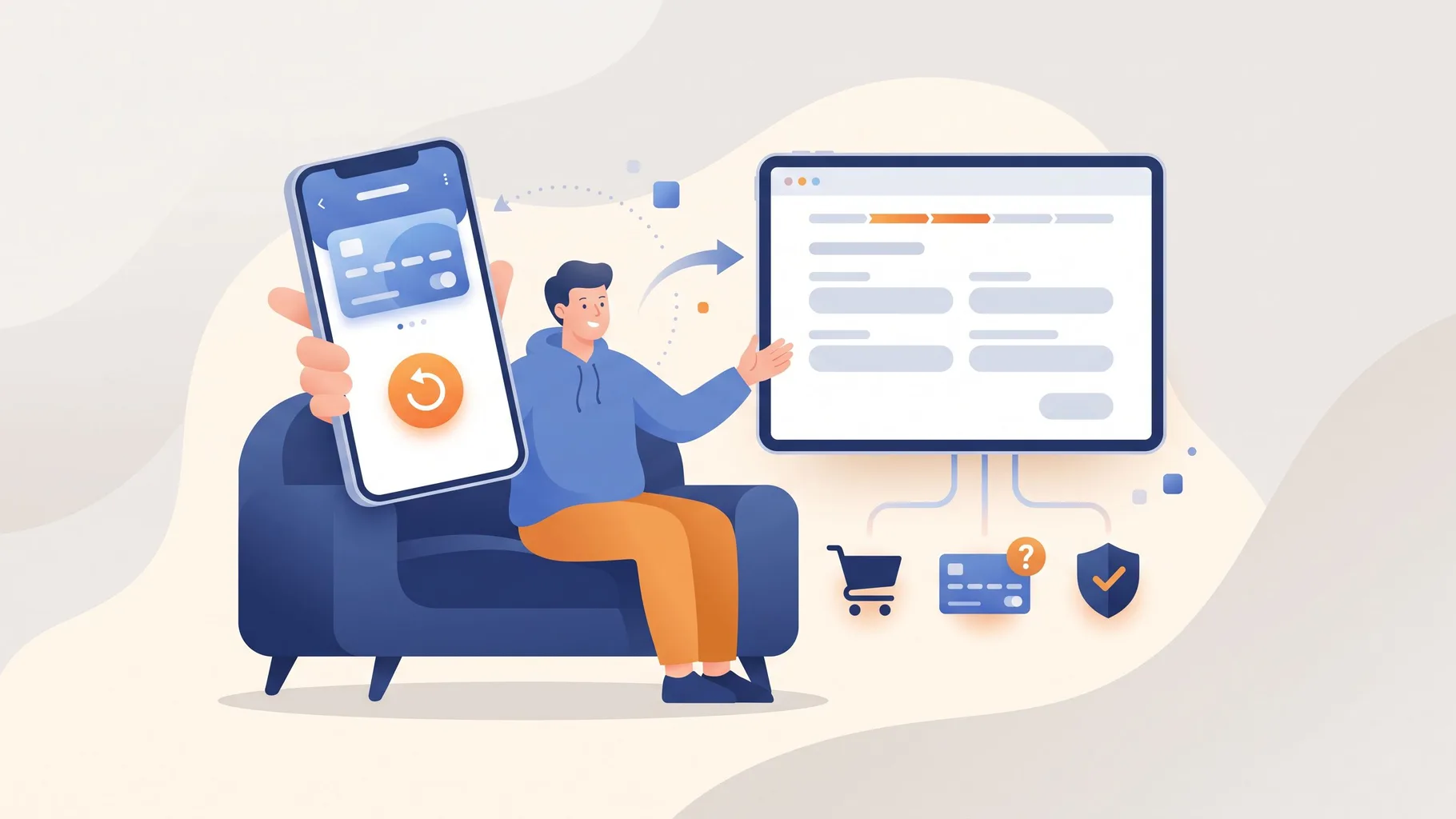 Persoon bekijkt een onterechte afschrijving in de bankapp en overweegt storneren of een melding onterechte incasso